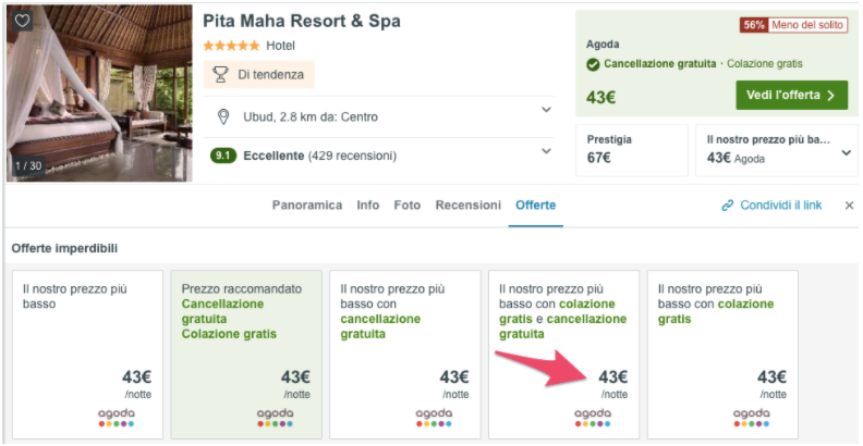 Partner Link trivago-com