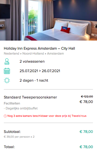 Partner Link travelcircus_nl_packages_direct