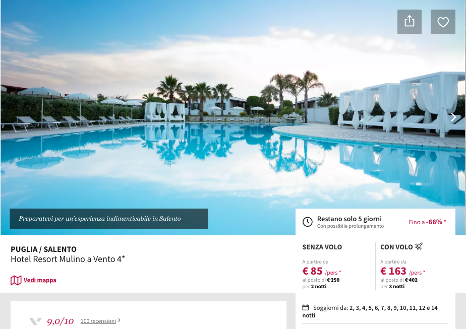 Partner Link voyageprive_it_packages_affiliate