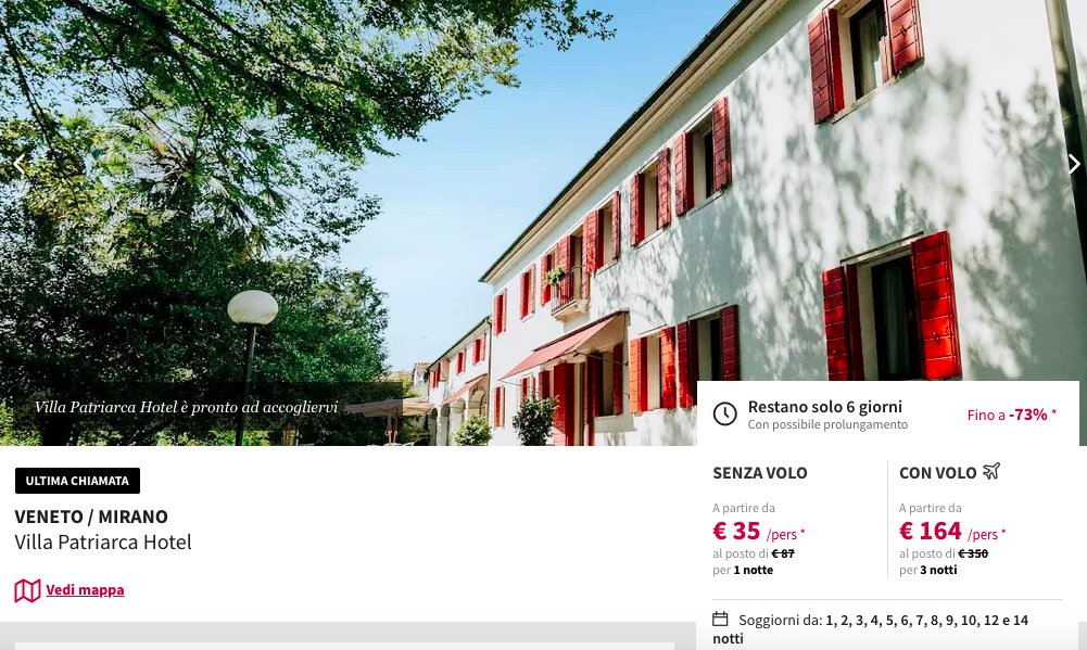 Partner Link voyageprive_it_packages_affiliate