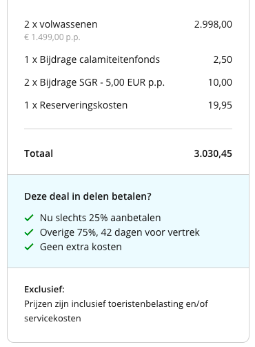 Partner Link travelcircus_nl_packages_direct