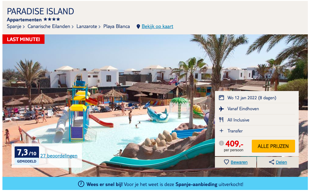 Partner Link tui_nl_packages_affiliate