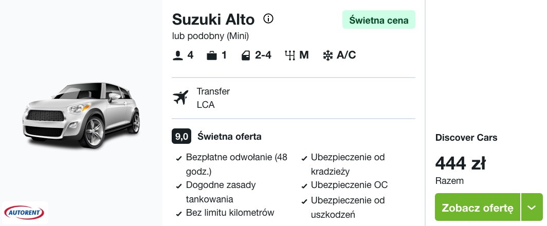 Partner Link kayak_pl_car_wl