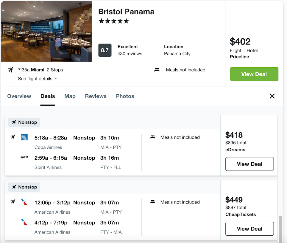 Partner Link kayak_us_packages_wl