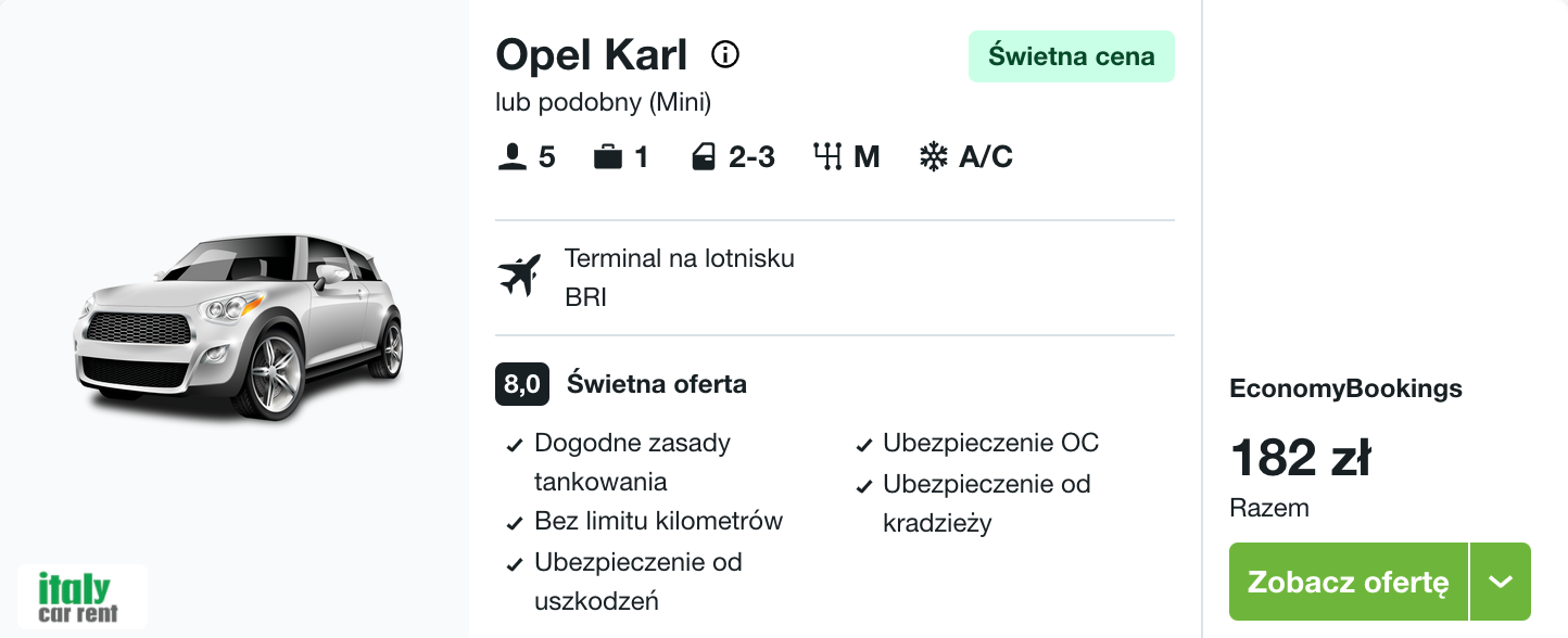 Partner Link kayak_pl_car_wl