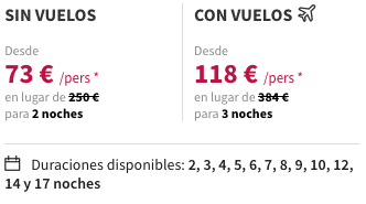 Partner Link voyageprive_es_packages_direct