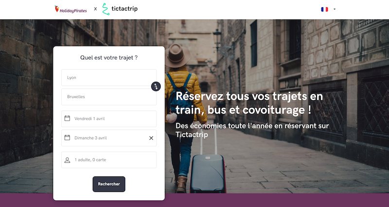 Partner Link tictactrip_fr_transportation_affiliate