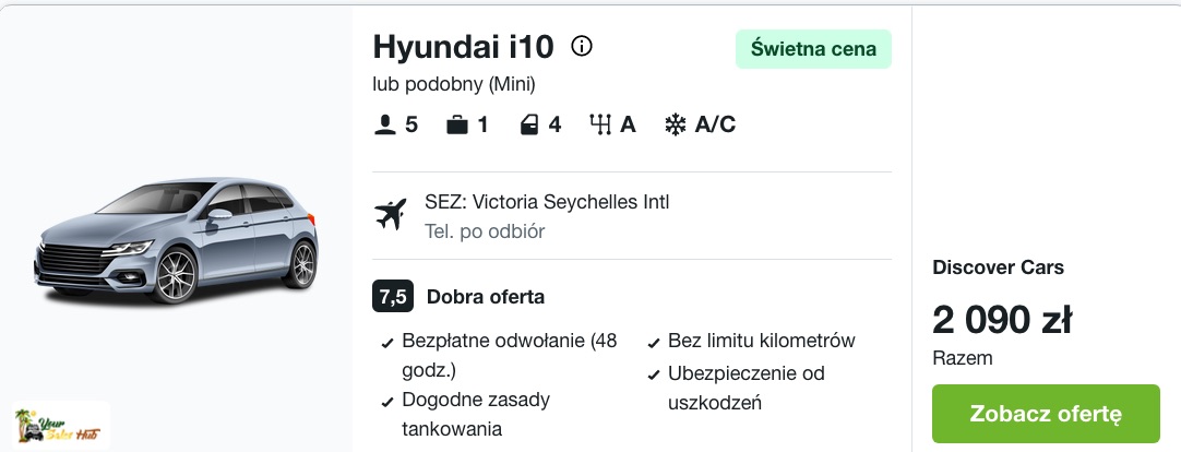 Partner Link kayak_pl_car_wl