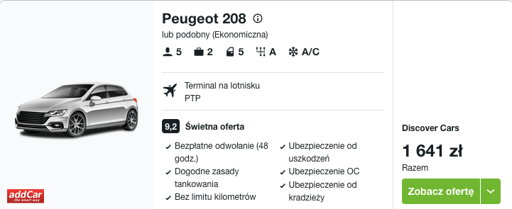 Partner Link kayak_pl_car_wl