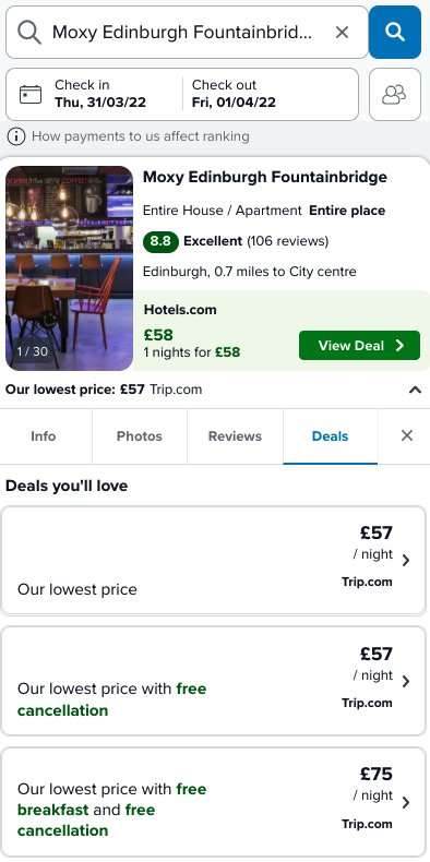 Partner Link trivago_uk_accommodations_affiliate