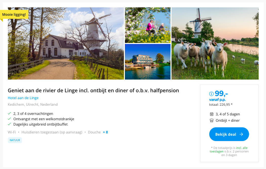 Partner Link traveldeal_nl_packages_affiliate