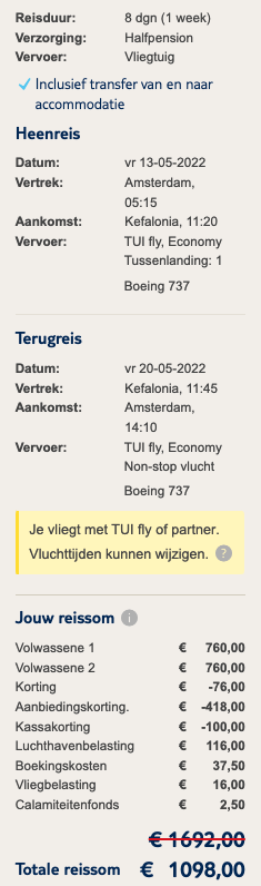 Partner Link tui_nl_packages_affiliate