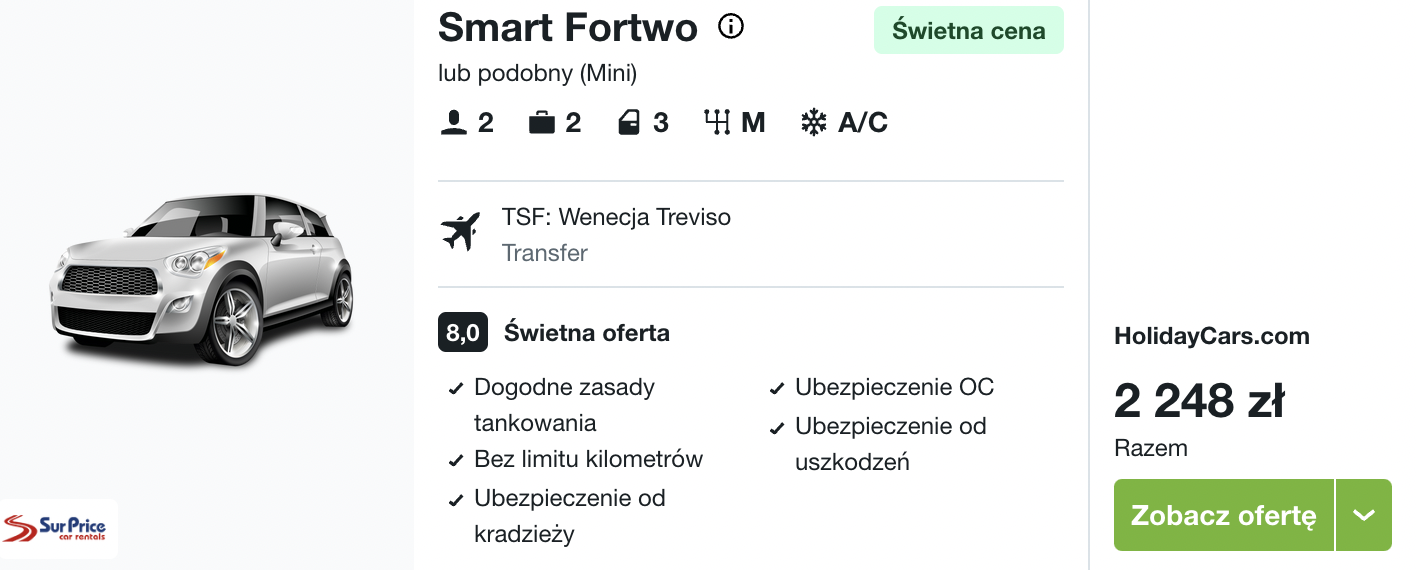 Partner Link kayak_pl_car_wl