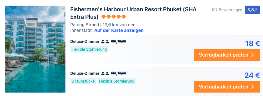 Upgrade auf Frühstück (nur 3€ p.P.)