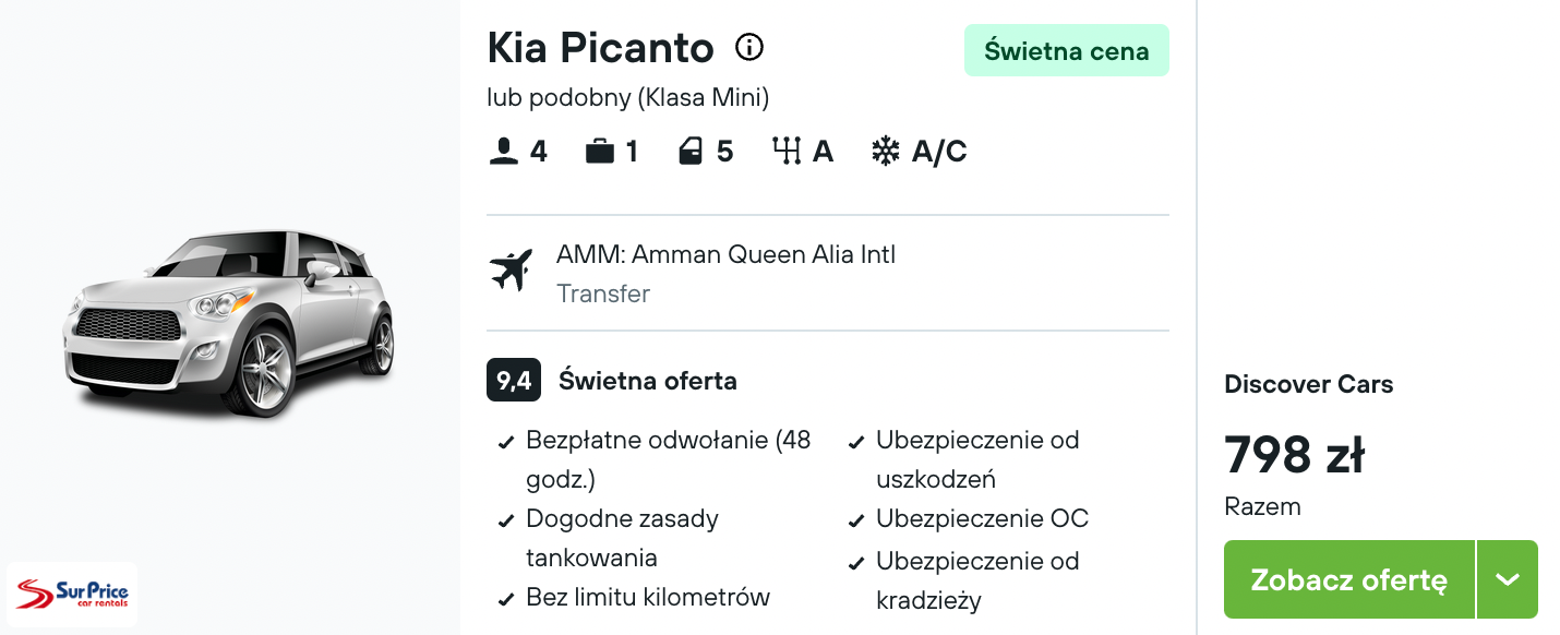 Partner Link kayak_pl_car_wl