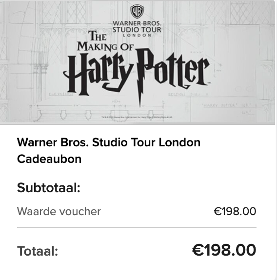 voor Londen met Potter tour VakantiePiraten