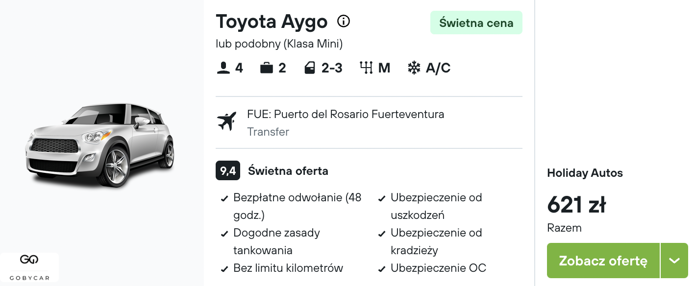 Partner Link kayak_pl_car_wl