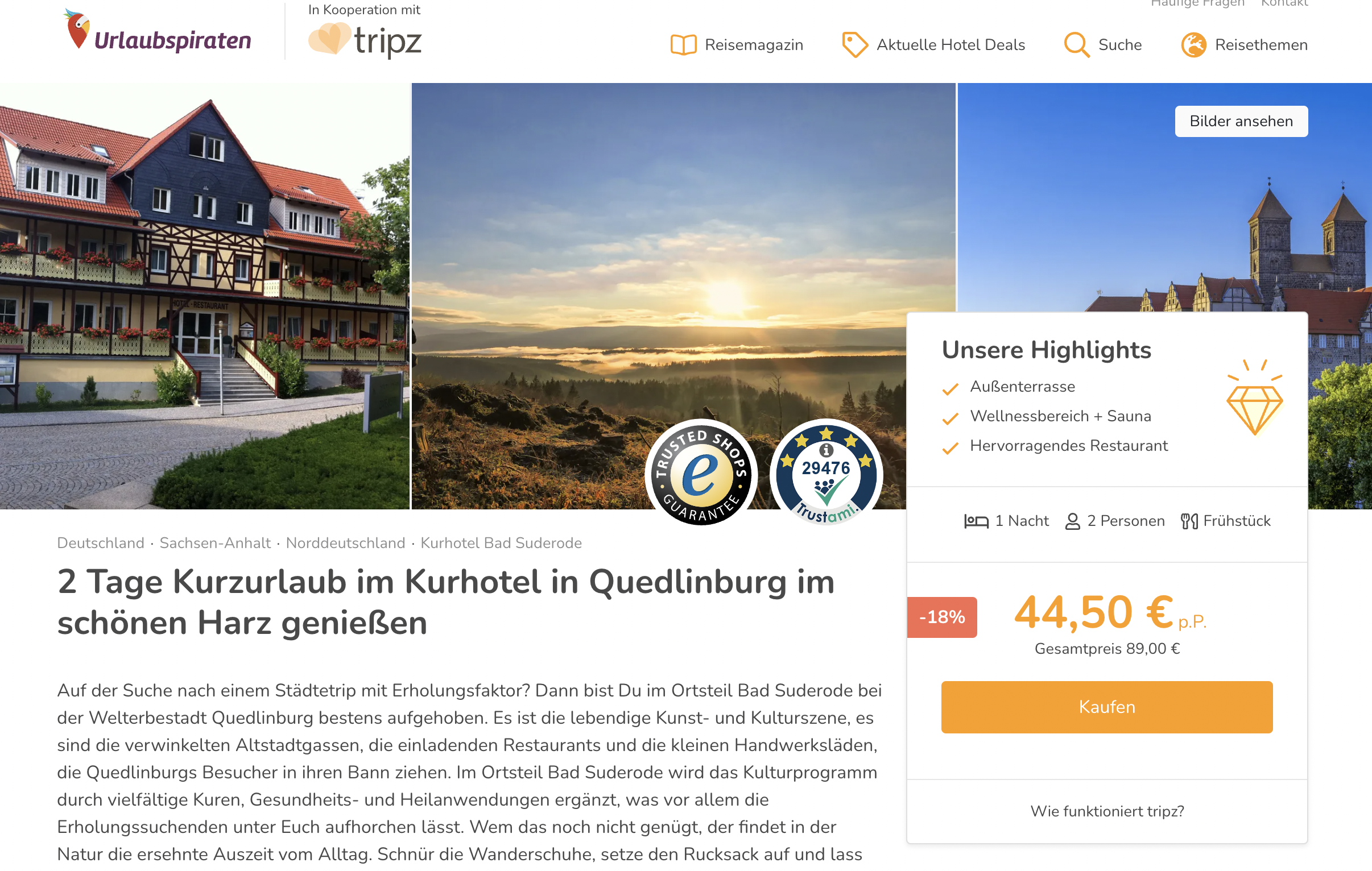 Partner Link tripz_de_packages_direct