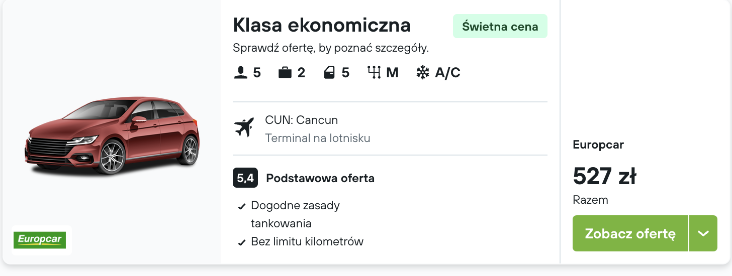 Partner Link kayak_pl_car_wl