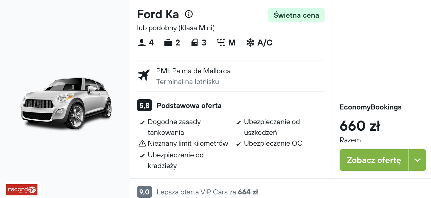 Partner Link kayak_pl_car_wl