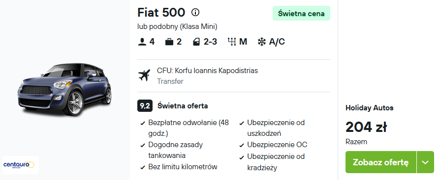 Partner Link kayak_pl_car_wl