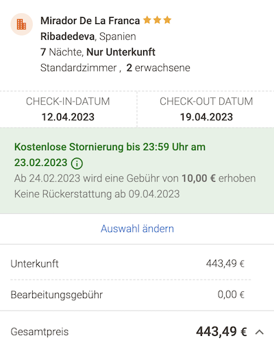 Screenshot Destinia