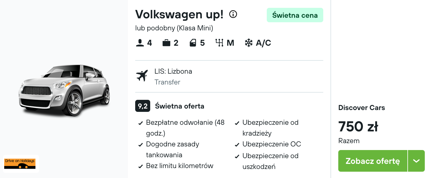 Partner Link kayak_pl_car_wl