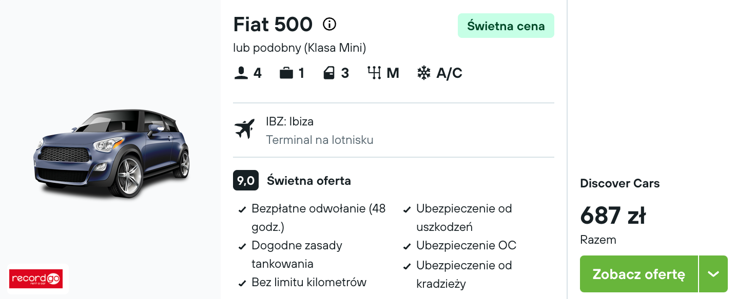 Partner Link kayak_pl_car_wl