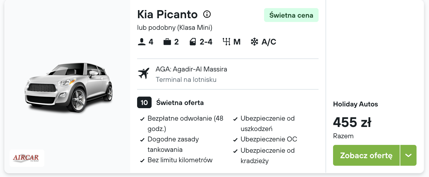 Partner Link kayak_pl_car_wl