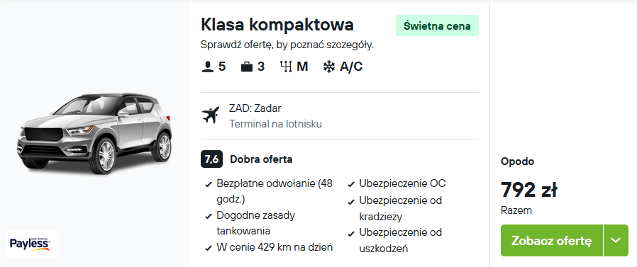 Partner Link kayak_pl_car_wl