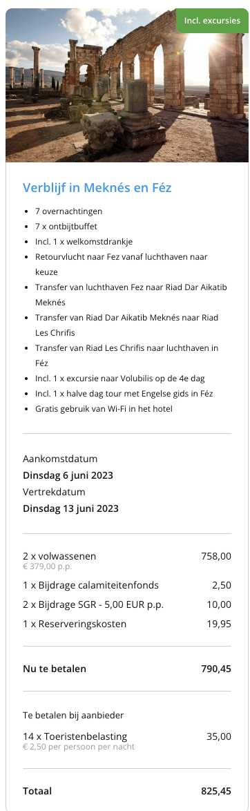 Partner Link traveldeal_nl_packages_affiliate