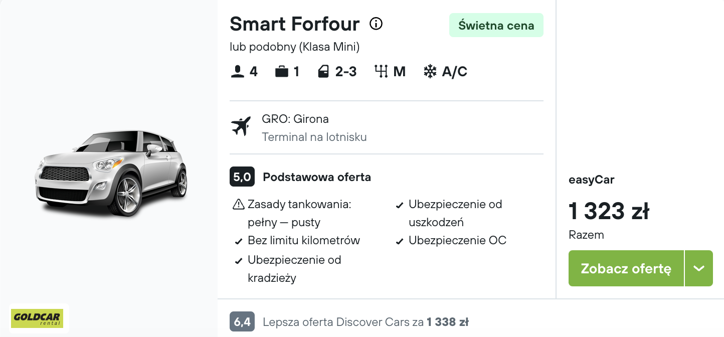 Partner Link kayak_pl_car_wl