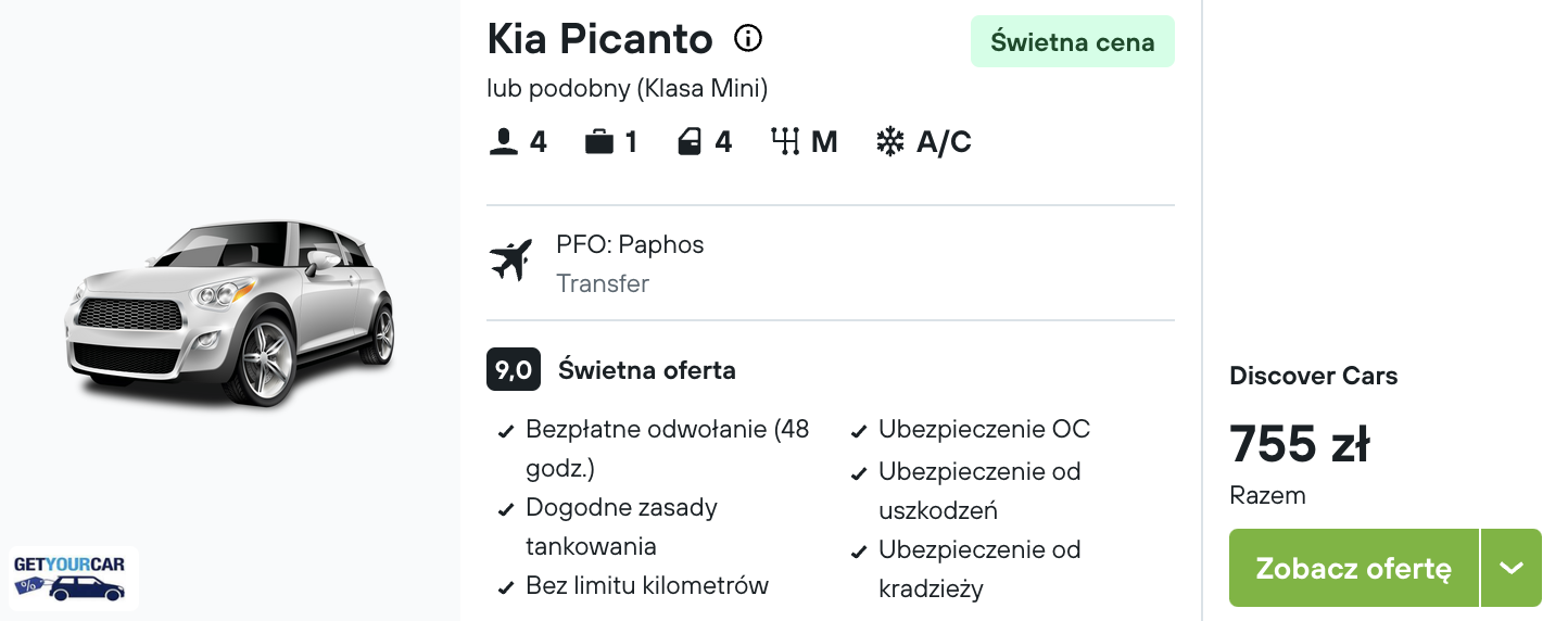 Partner Link kayak_pl_car_wl