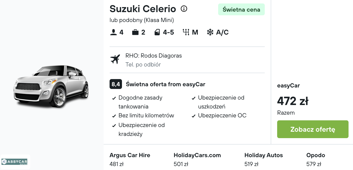 Partner Link kayak_pl_car_wl