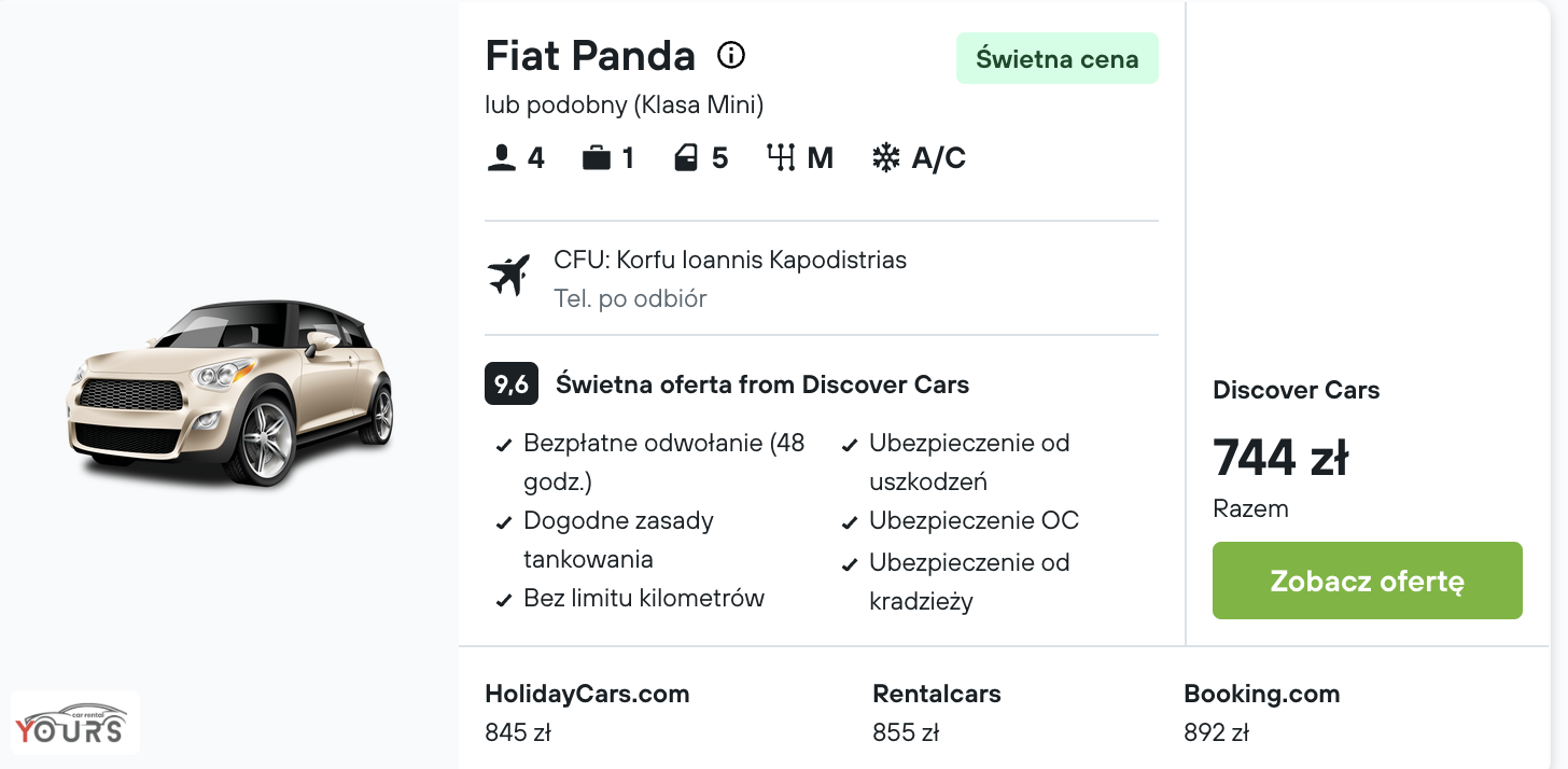 Partner Link kayak_pl_car_wl