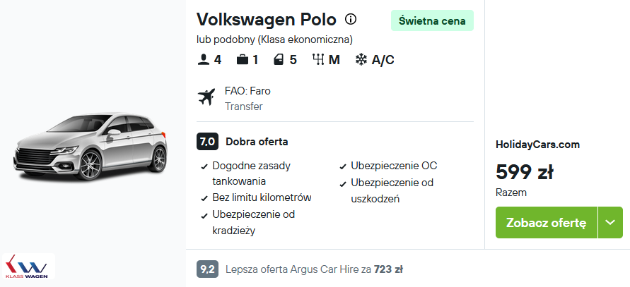 Partner Link kayak_pl_car_wl