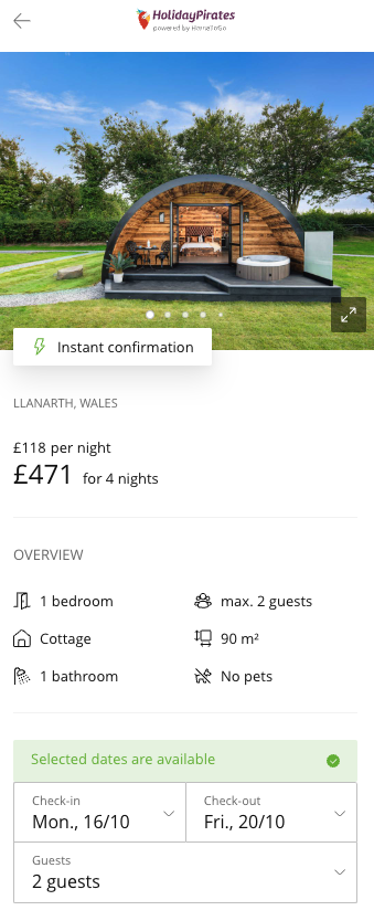 Partner Link hometogo_uk_accommodations_wl