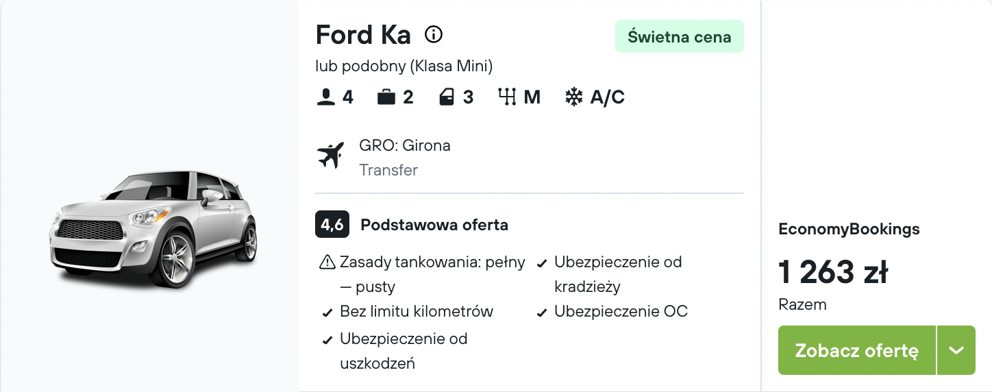 Partner Link kayak_pl_car_wl