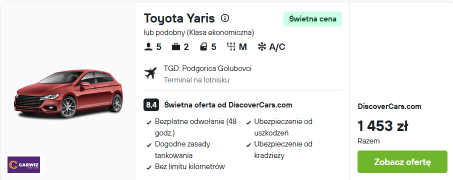 Partner Link kayak_pl_car_wl