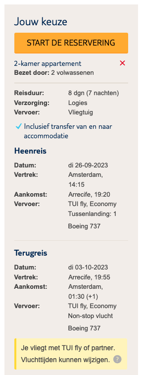 Partner Link tui_nl_packages_affiliate