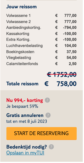 Partner Link tui_nl_packages_affiliate