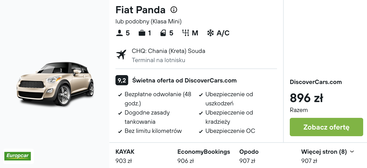 Partner Link kayak_pl_car_wl