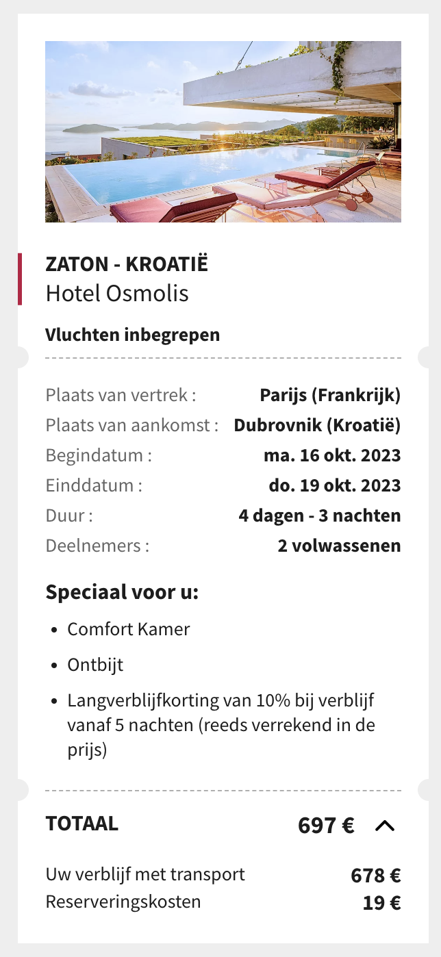 Partner Link voyageprive_nl_packages_direct