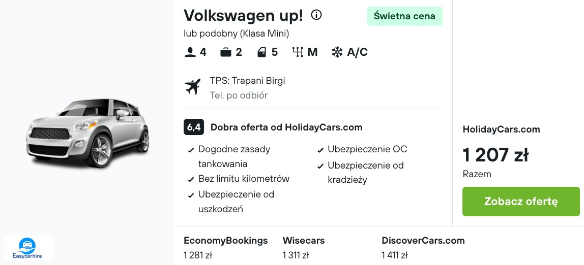 Partner Link kayak_pl_car_wl