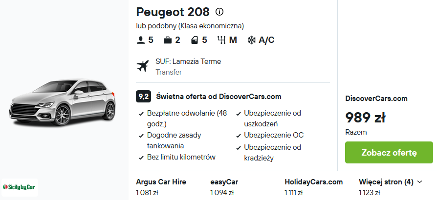 Partner Link kayak_pl_car_wl