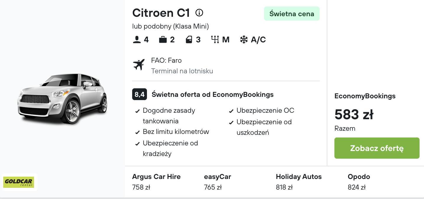 Partner Link kayak_pl_car_wl