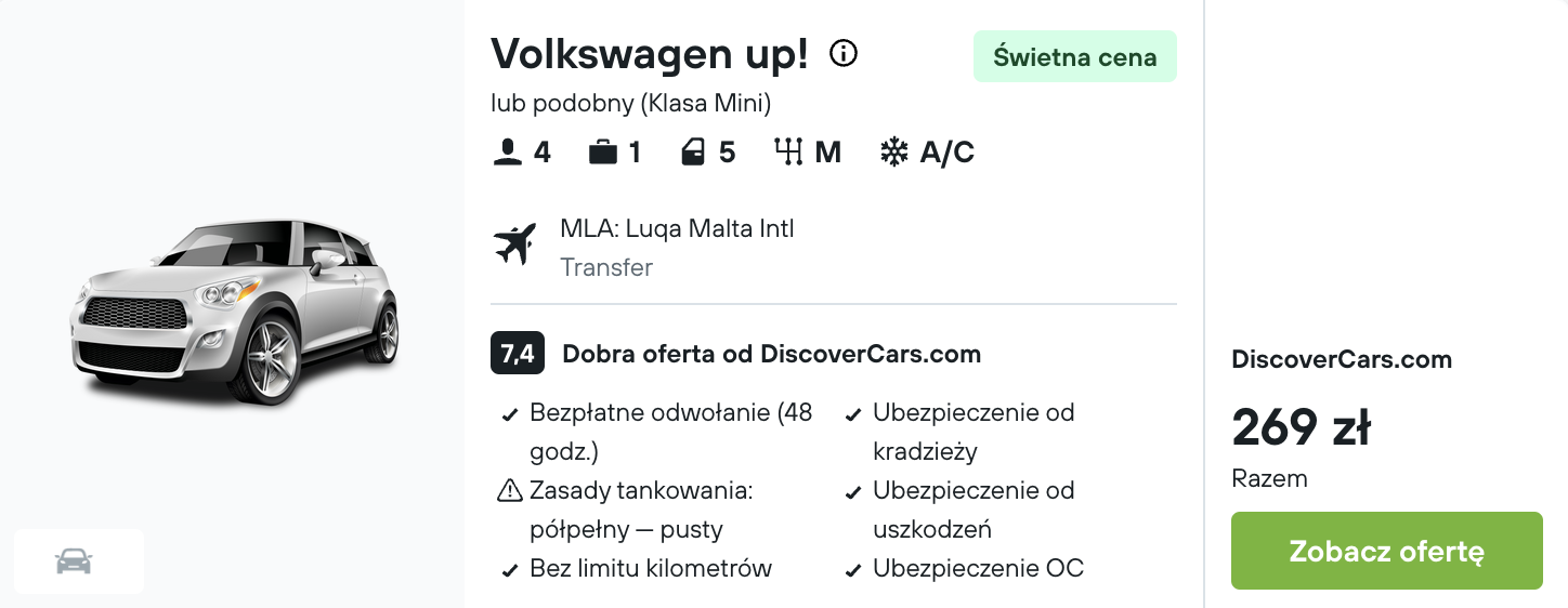 Partner Link kayak_pl_car_wl