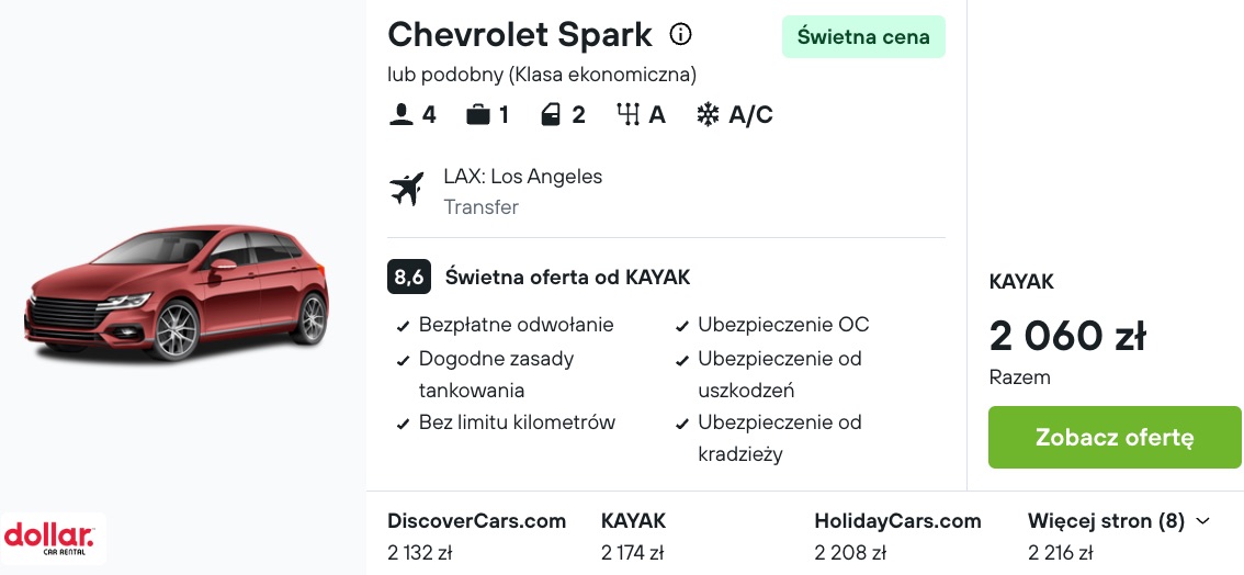 Partner Link kayak_pl_car_wl