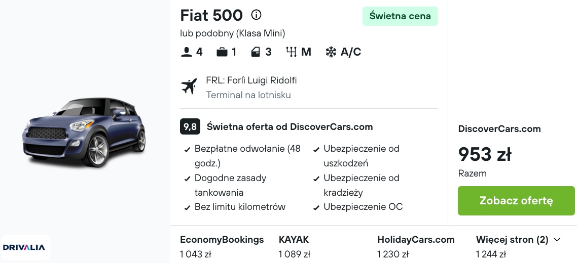 Partner Link kayak_pl_car_wl