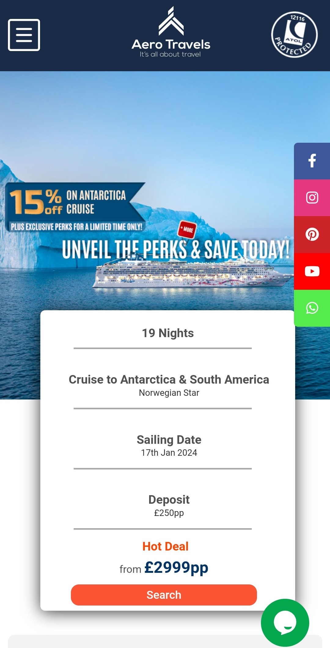 Partner Link aero travels_uk_packages_direct